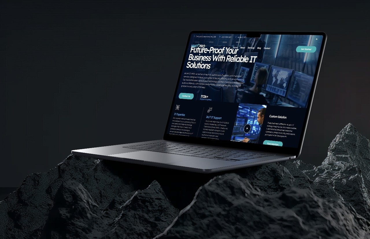 NHIT Pro website — managed IT services company homepage